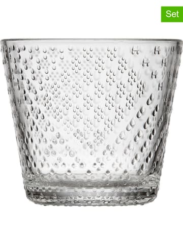 iittala 2-delige set: glazen "Tundra" transparant - 290 ml