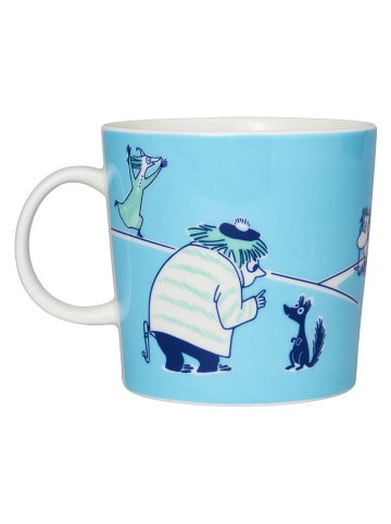Moomin Mok ''F'' blauw - 400 ml