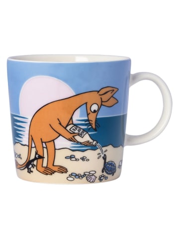 Moomin Tasse "Sniff" in Blau/ Hellbraun - 300 ml