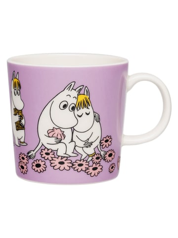 Moomin Kubek "Sweethearts" w kolorze fioletowym - 300 ml