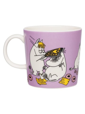 Moomin Kubek "Sweethearts" w kolorze fioletowym - 300 ml