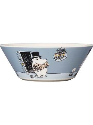 Moomin Miska "Moominpappa" w kolorze szarym - Ø 15 cm
