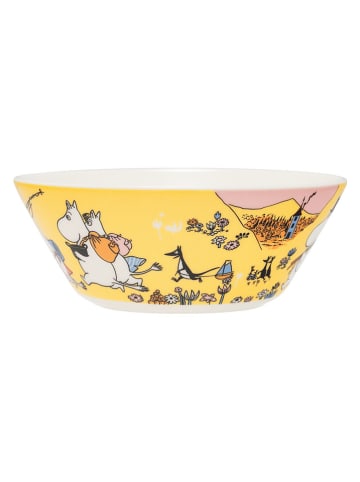 Moomin Schale ''Family time'' in Gelb - Ø 15 cm
