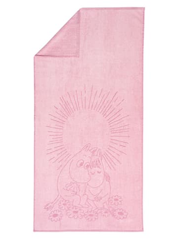 Moomin Duschtuch ''Sweethearts'' in Rosa - (L)140 x (B)70 cm