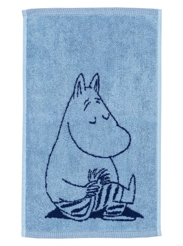 Moomin Ręcznik "Moomintroll" w kolorze niebieskim dla gości - 50 x 30 cm