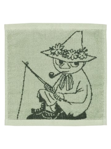 Moomin Washandje ''Snufkin'' groen - (L)25 x (B)25 cm