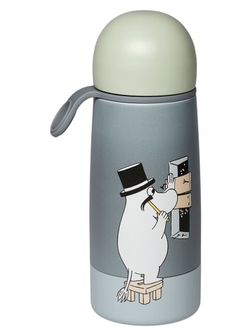 Moomin Butelka termiczna "Moominpappa" w kolorze szarym - 450 ml