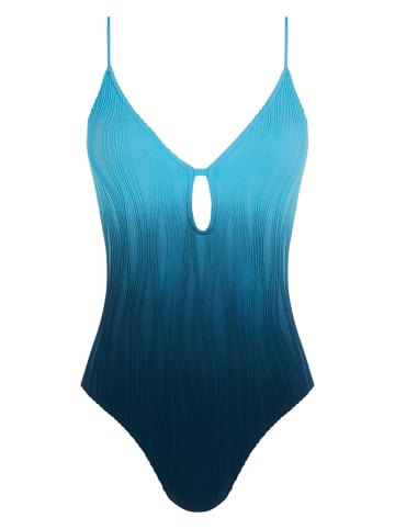 Chantelle Badeanzug in Türkis/ Blau