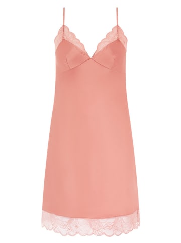 Chantelle Koszulka nocna w kolorze szaroróżowym