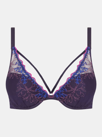 Chantelle Push-up beha pruimkleurig/blauw