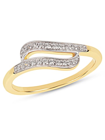 Les Favorites Vergold. Ring mit Edelsteinen