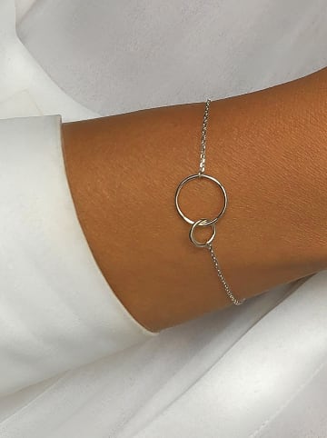 Les Favorites Zilveren armband met sierelement