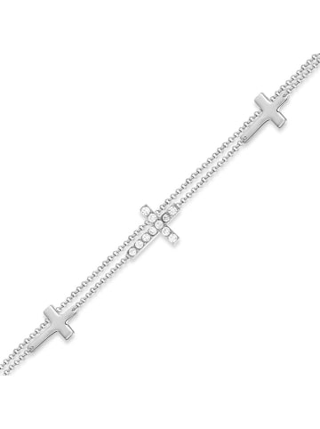 Les Favorites Zilveren armband met sierelementen