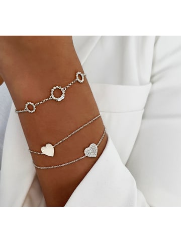 Les Favorites Zilveren armband met sierelementen