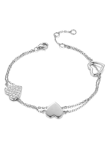 Les Favorites Zilveren armband met sierelementen