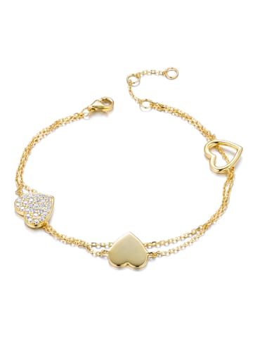 Les Favorites Vergulde armband met sierelementen