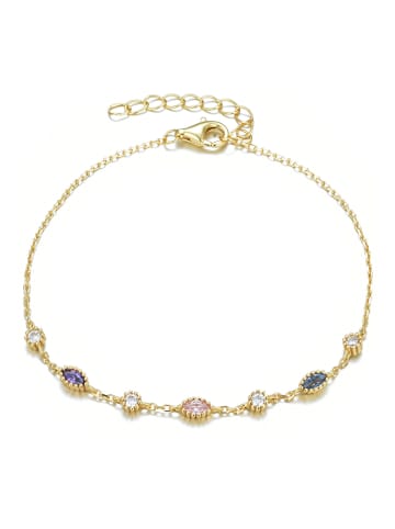 Les Favorites Vergulde armband met sierelementen