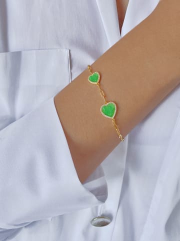 Les Favorites Vergulde armband met sierelementen