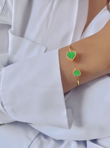 Les Favorites Vergulde armband met edelstenen