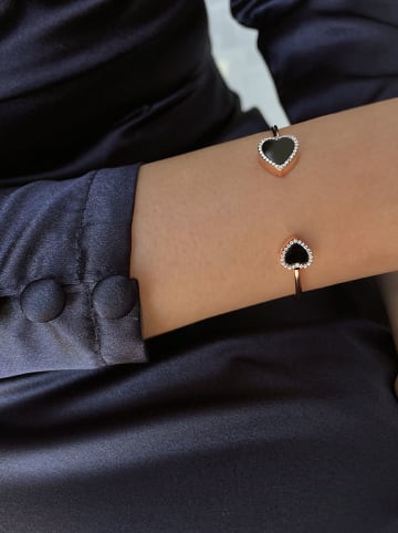 Les Favorites Rosévergulde armband met edelstenen