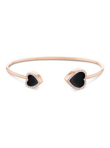Les Favorites Rosévergulde armband met edelstenen