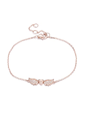 Les Favorites Rosévergulde armband met edelstenen