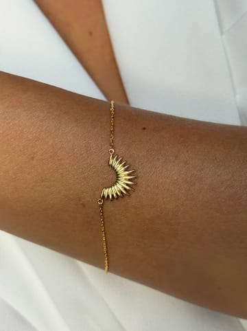 Les Favorites Vergulde armband met sierelement