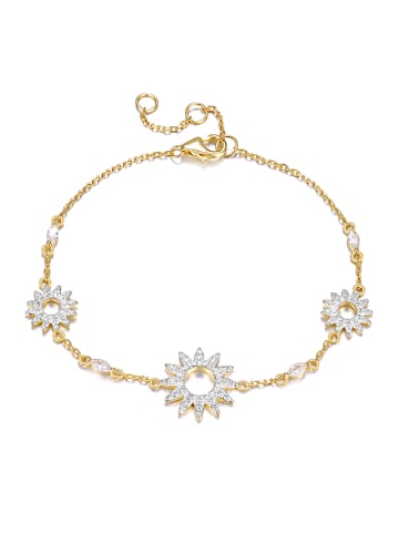 Les Favorites Vergulde armband met edelstenen