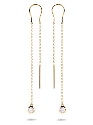 Les Favorites Vergold. Ohrhänger mit Edelsteinen