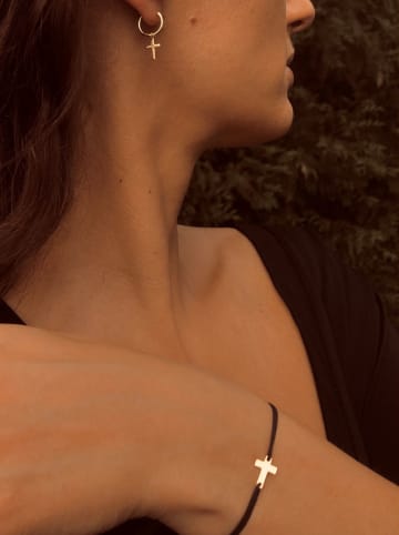 Les Favorites Pozłacane kolczyki-wkrętki