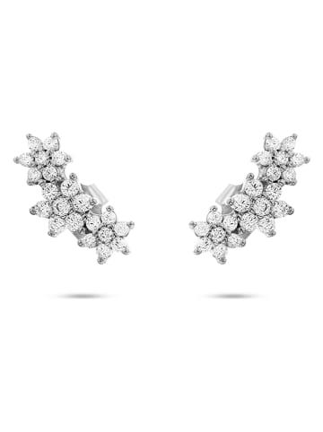 Les Favorites Silber-Ohrstecker mit Edelsteinen