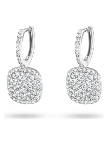 Les Favorites Srebrne kolczyki z cyrkoniami