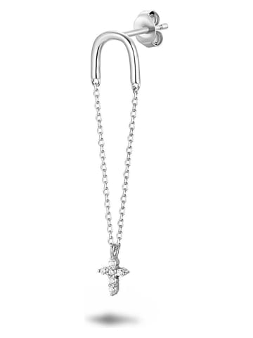 Les Favorites Zilveren oorstekers met edelstenen