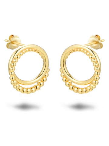 Les Favorites Pozłacane kolczyki-wkrętki