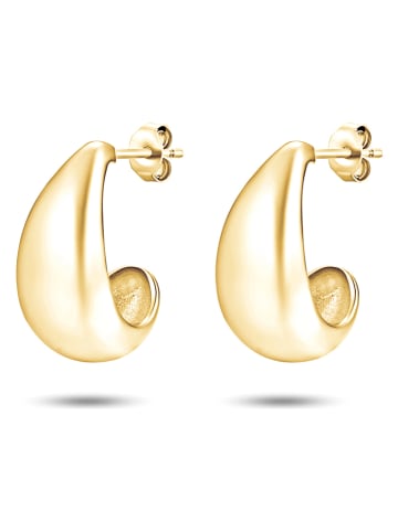 Les Favorites Vergold. Ohrstecker mit Edelsteinen