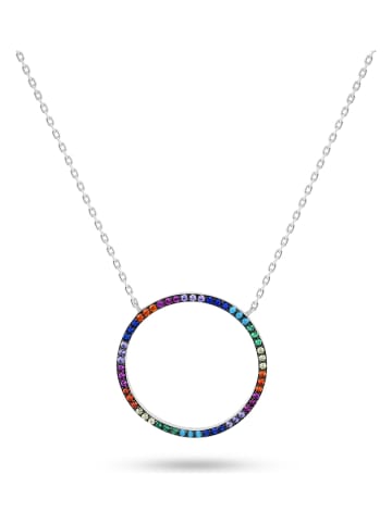 Les Favorites Zilveren ketting met sierelement - (L)39 cm