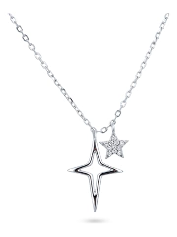 Les Favorites Zilveren ketting met sierelementen - (L)38 cm