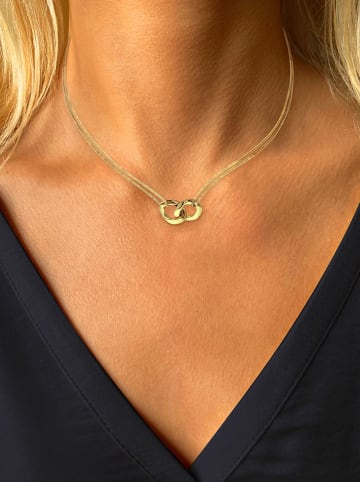 Les Favorites Vergulde ketting met hanger - (L)40 cm