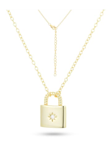DI GIORGIO Vergulde ketting met hanger - (L)40 cm