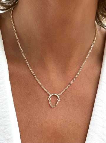 Les Favorites Zilveren ketting met sierelement - (L)40 cm