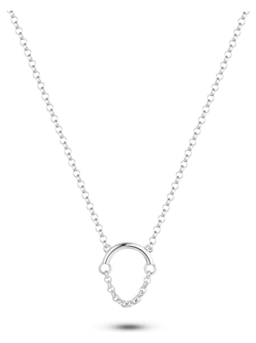 Les Favorites Zilveren ketting met sierelement - (L)40 cm