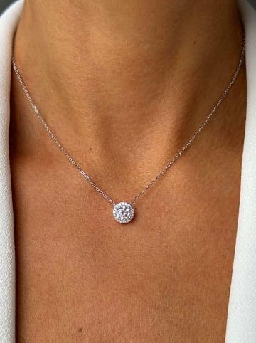 Les Favorites Zilveren ketting met sierelement - (L)40 cm