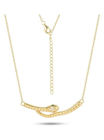 Les Favorites Vergold. Halskette mit Schmuckelement - (L)45 cm