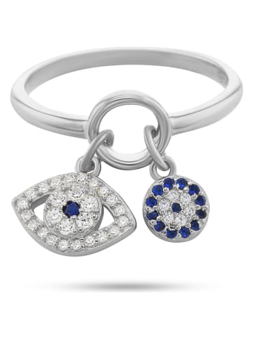 Les Favorites Zilveren ring met edelstenen