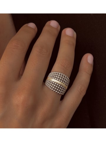 DI GIORGIO Silber-Ring mit Edelsteinen