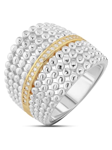 DI GIORGIO Silber-Ring mit Edelsteinen