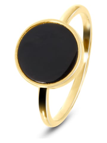 Les Favorites Vergulde ring met edelsteen