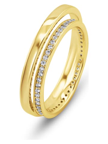 Les Favorites Vergold. Ring mit Edelsteinen