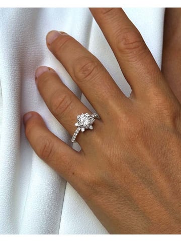 Les Favorites Zilveren ring met edelstenen