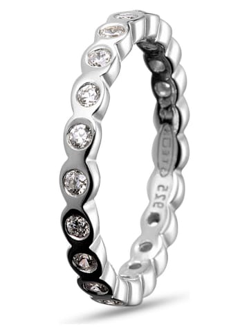 Les Favorites Zilveren ring met edelstenen